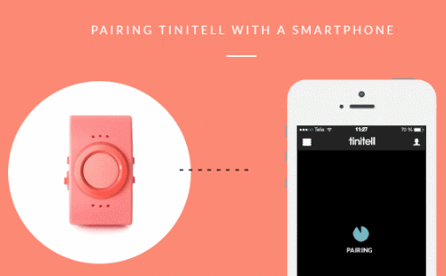 Tinitell Wearable for Kids w GPS