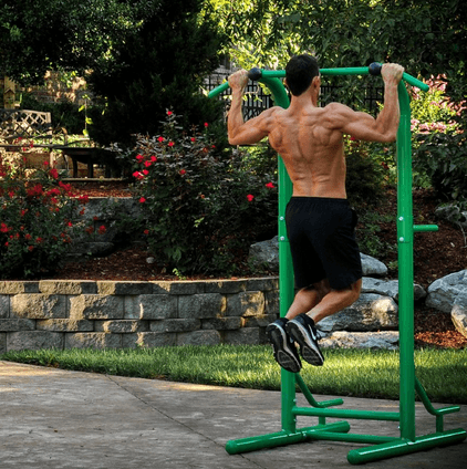 Stamina Outdoor Fitness Power Tower: Weatherproof