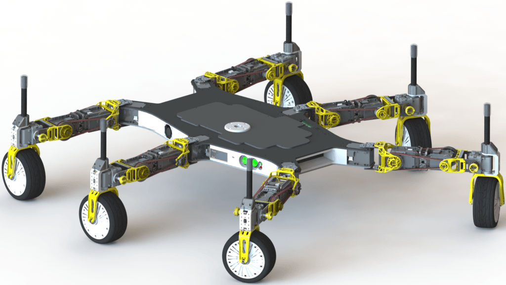 Creadapt Wheel Leg Hybrid Robot