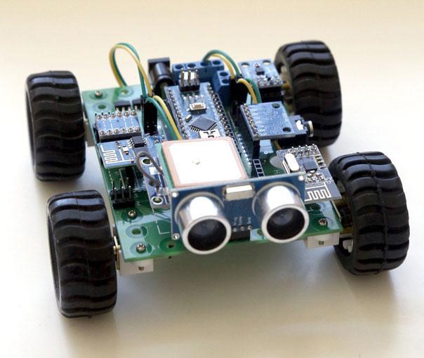 Hackabot Nano: Arduino Compatible Robot Kit