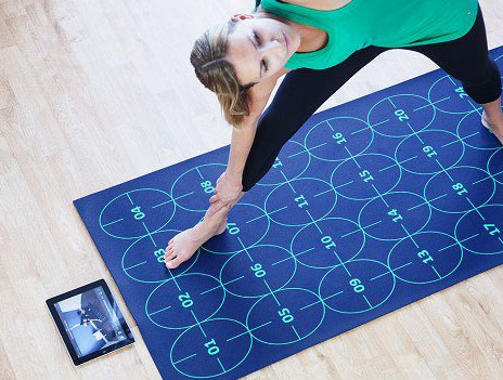 yoga by numbers mat