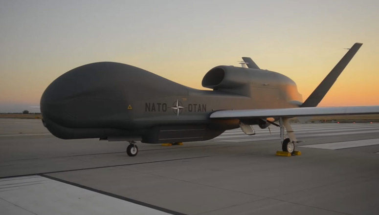 Global Hawk Block 40 NATO Drone for Surveillance