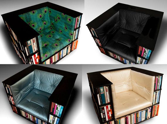 Library Bookcase Chair