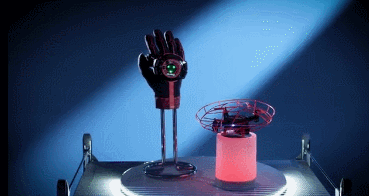Aura Drone with GestureBotics Glove Controller Robotic