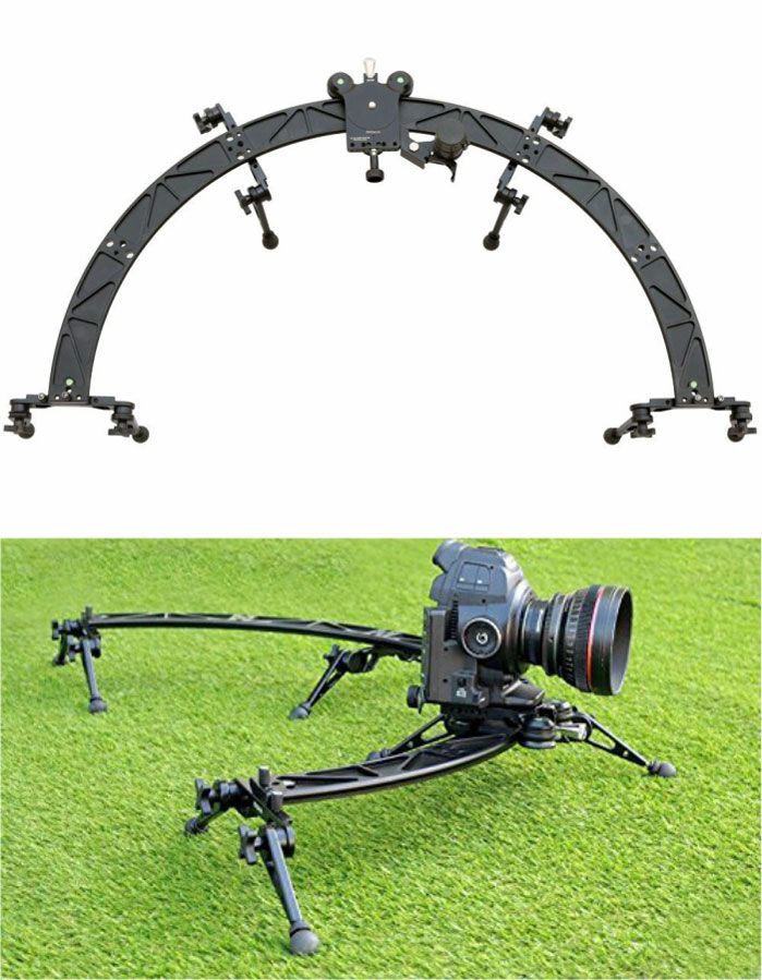 PROAIM Curve-180° Motorized Circular Camera Slider