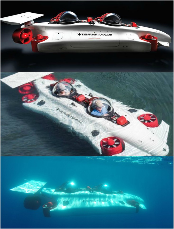 deepflight personal submarine
