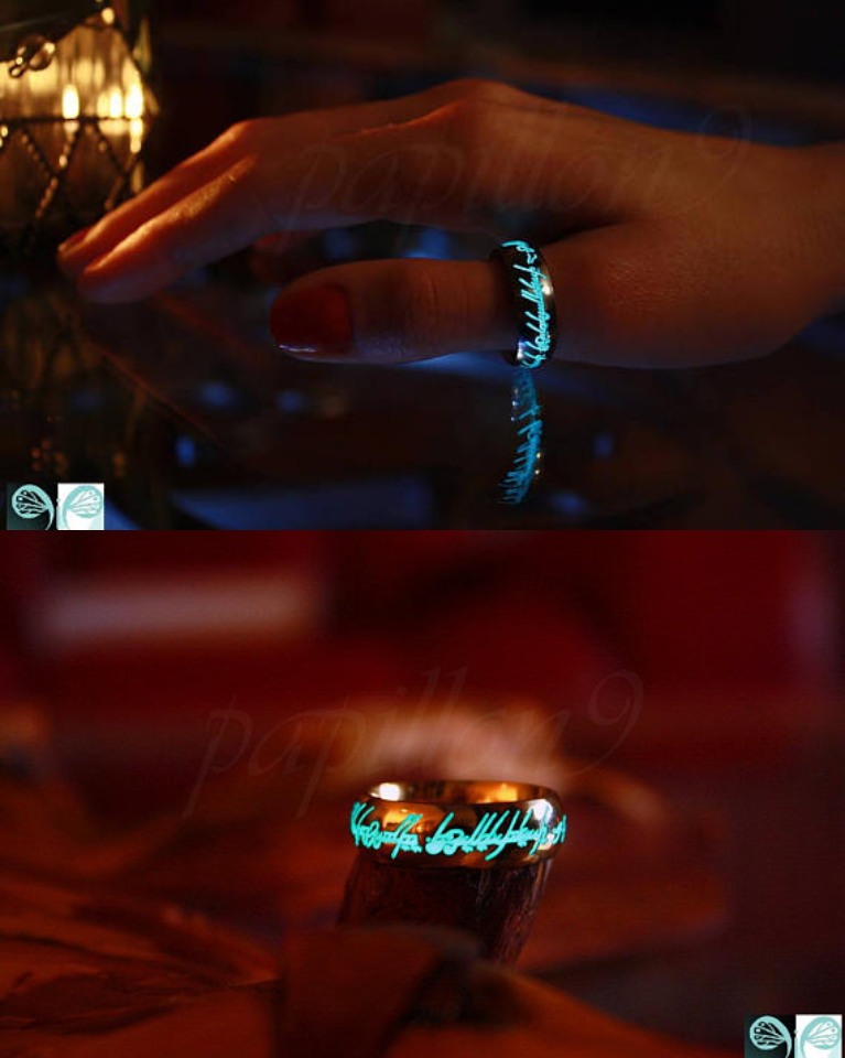 Glow in the on sale dark one ring