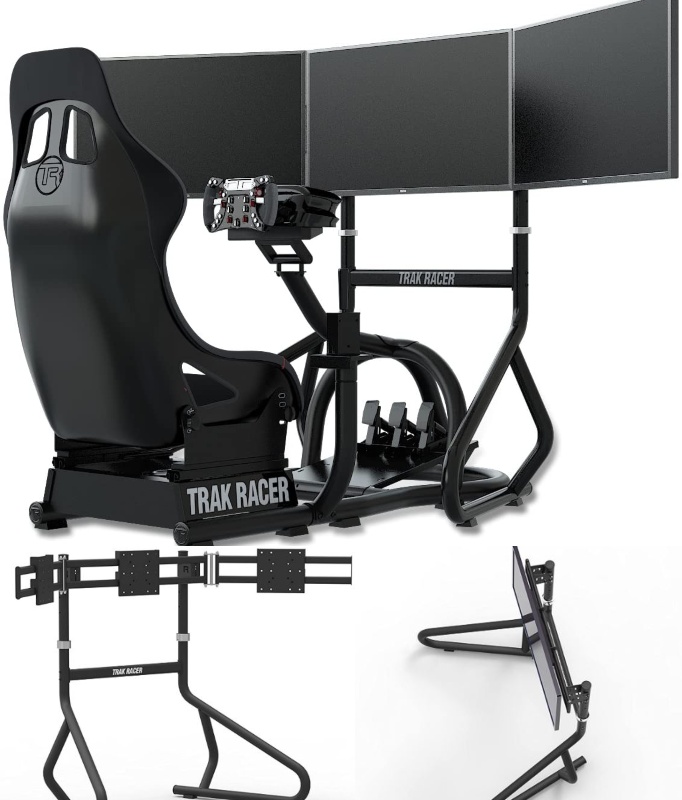 Trak Racer: Triple Monitor Gaming Stand