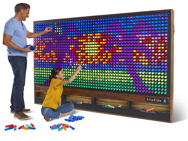 LiteZilla®, Interactive Light Wall