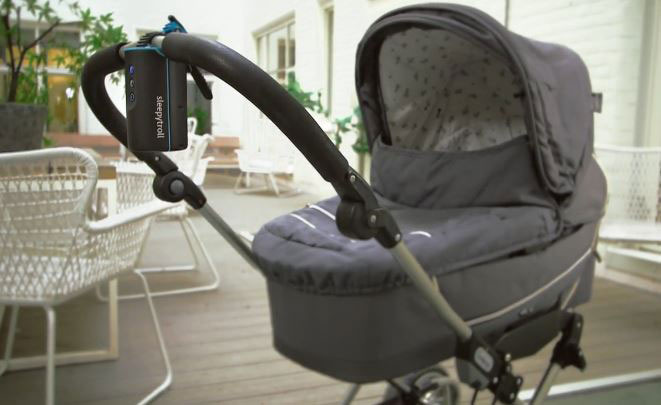 Sleepytroll: Sensor Controlled Baby Rocker for Your Stroller