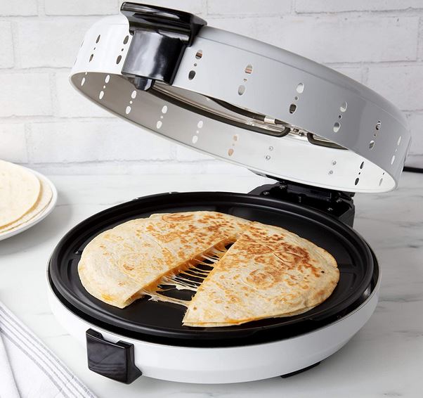 Maker- Rotating 12 Inch Non-stick Calzone Cooker -Countertop