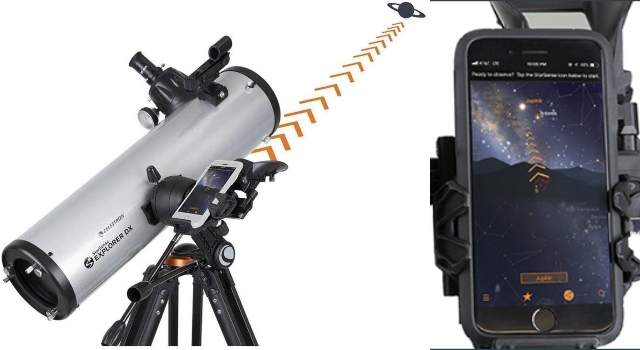 Celestron Starsense Explorer Dx 130az App Connected Telescope