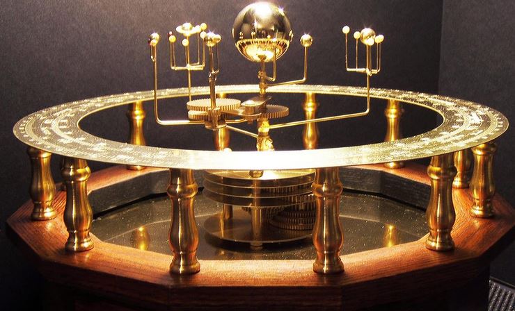 Handmade Grand Orrery With 9 Planets