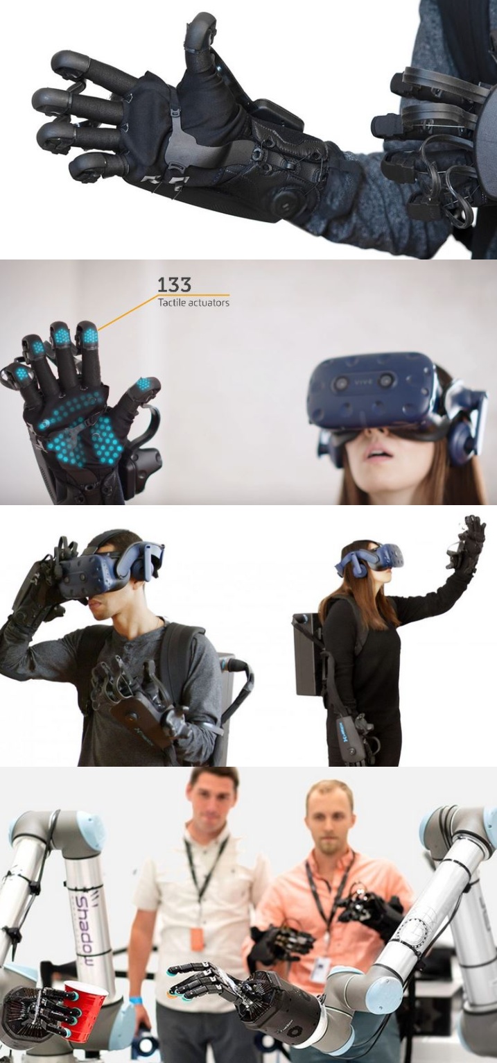 HaptX Gloves DK2 Haptic Gloves For VR & Robots