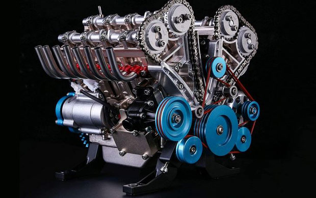 TECHING DIY V8 Engine Kit