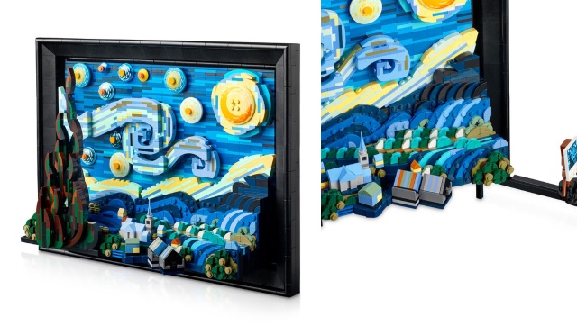 LEGO Ideas The Starry Night Set with 2316 Bricks