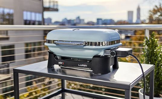 Stand with Side Table For Lumin Electric Grill