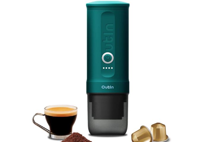 Outin Nano Portable Espresso Maker in 2023  Portable espresso maker, Portable  espresso machine, Portable espresso