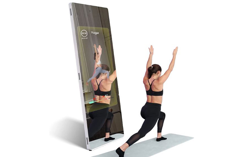 Mirror fitness online camera