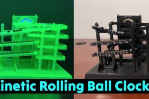 Time Machine Kinetic Ball Clocks Compared