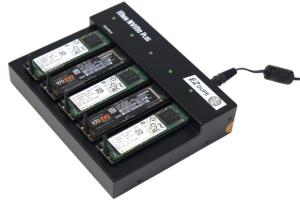 EZ Dupe MiniNVMe Plus 1 to 4 M.2 NVMe Duplicator (2.5 GB/min)