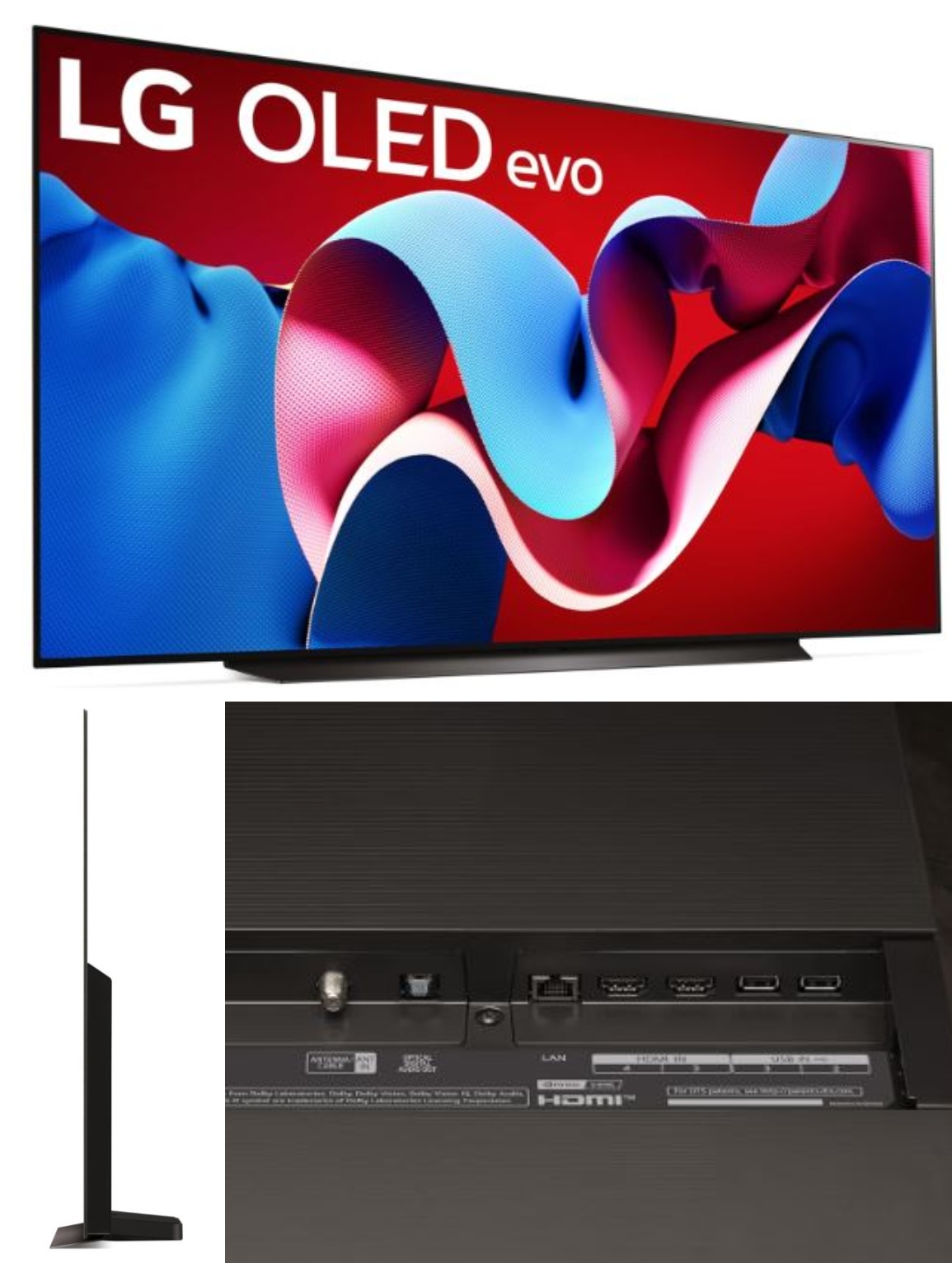 65-Inch Class OLED evo C4 Series TV with webOS 24